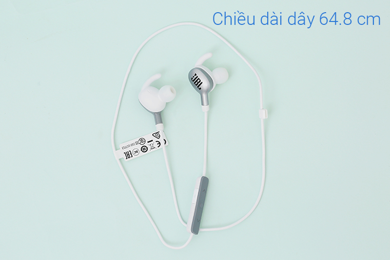 Tai nghe Bluetooth JBL V110 Màu Trắng - Bạc
