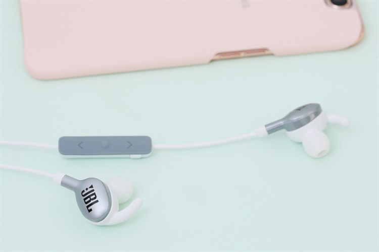 Tai nghe Bluetooth JBL V110 Màu Trắng - Bạc