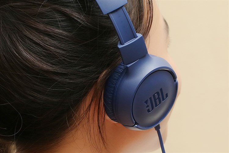 Tai nghe Có Dây Chụp Tai JBL Tune 500 Màu Xanh Dương