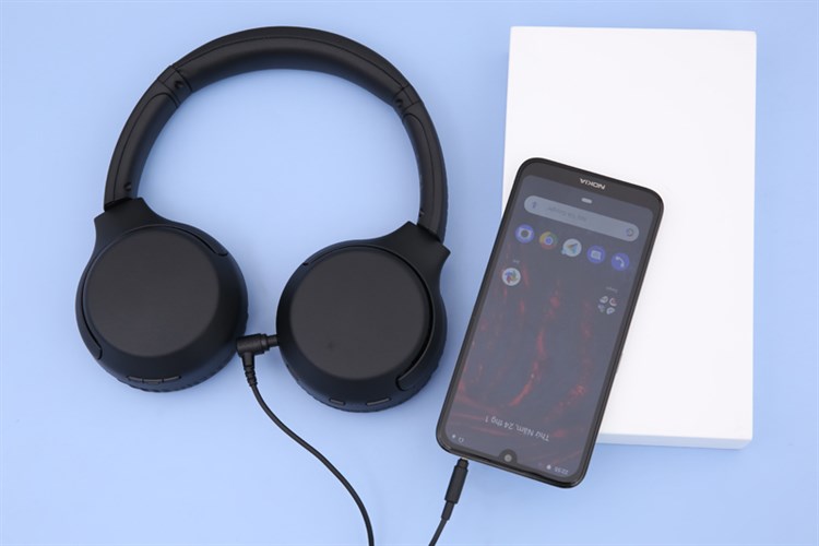 Tai nghe chụp tai không dây Sony Extra Bass WH-XB700 Màu Đen