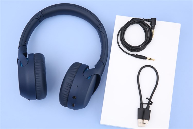 Tai nghe chụp tai không dây Sony Extra Bass WH-XB700 Màu Xanh Dương