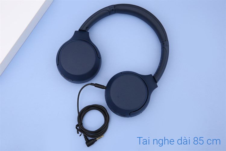 Tai nghe chụp tai không dây Sony Extra Bass WH-XB700 Màu Xanh Dương