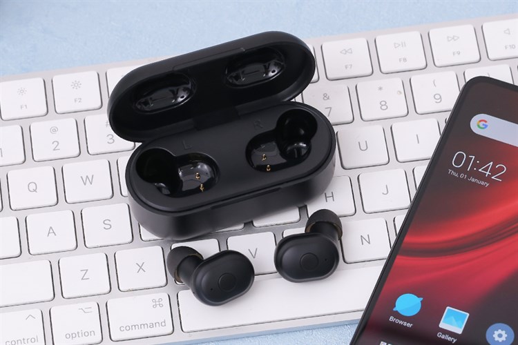 Tai nghe Bluetooth True Wireless Mozard DS635-WB Màu Đen