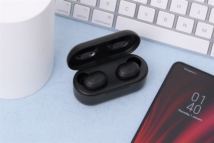 Tai nghe Bluetooth True Wireless Mozard DS635-WB Màu Đen