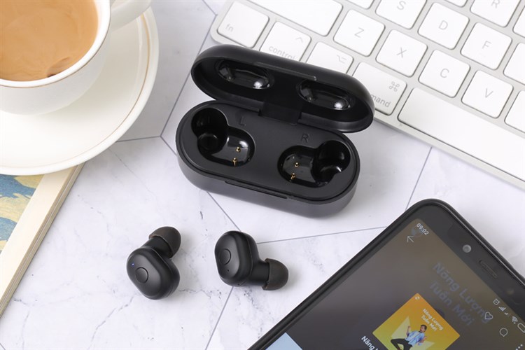 Tai nghe Bluetooth True Wireless Mozard DS635-WB Màu Đen