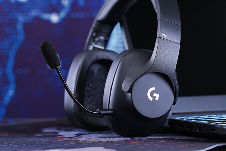 Tai nghe chụp tai Gaming Logitech G Pro Đen Màu Đen
