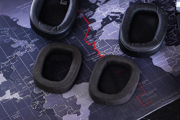 Tai nghe chụp tai Gaming Logitech G Pro Đen Màu Đen