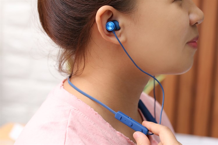 Tai nghe Bluetooth Mozard S205A Màu Xanh Dương