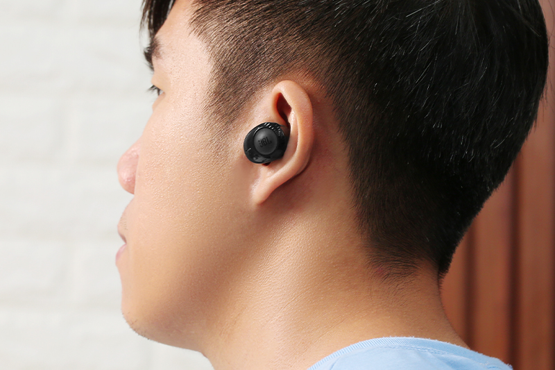 Tai nghe Bluetooth True Wireless JBL Tune 120 Màu Đen