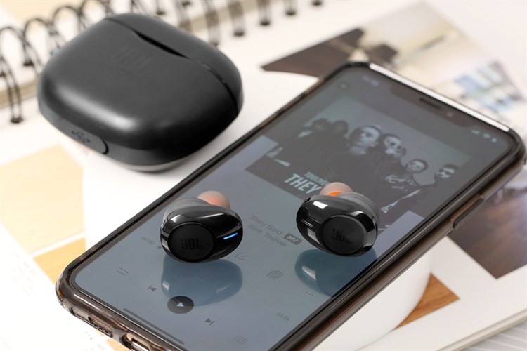 Tai nghe Bluetooth True Wireless JBL Tune 120 Màu Đen