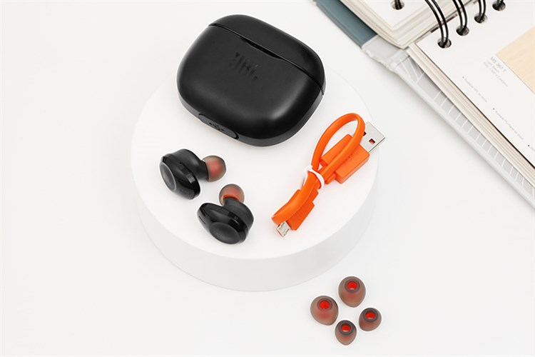 Tai nghe Bluetooth True Wireless JBL Tune 120 Màu Đen