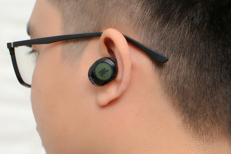 Tai nghe Bluetooth True Wireless JBL Tune 120 Màu Đen - Xanh lá