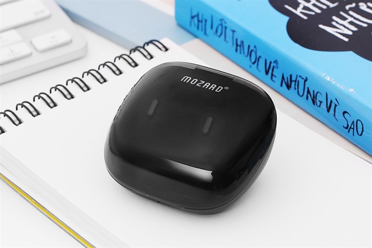Tai nghe Bluetooth True Wireless Mozard Q7 Màu Đen