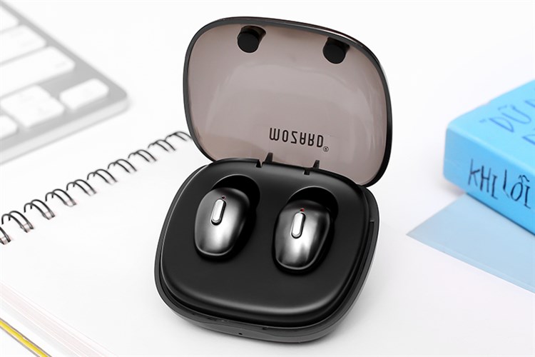 Tai nghe Bluetooth True Wireless Mozard Q7 Màu Đen