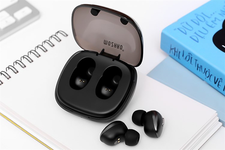 Tai nghe Bluetooth True Wireless Mozard Q7 Màu Đen