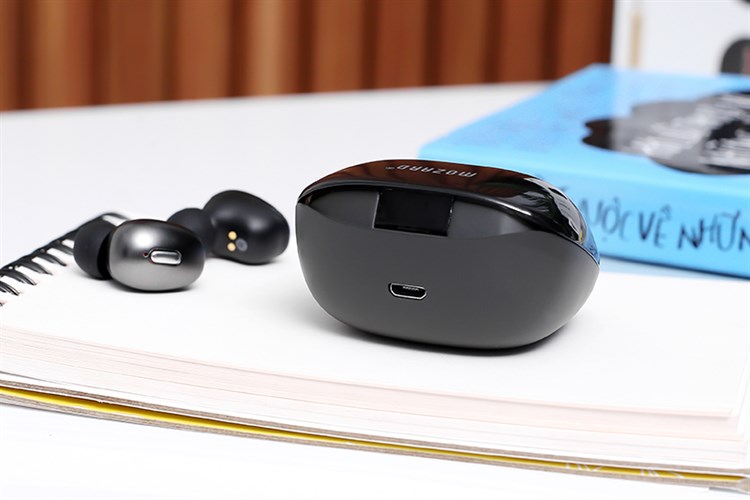 Tai nghe Bluetooth True Wireless Mozard Q7 Màu Đen