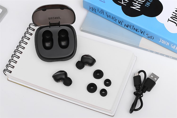 Tai nghe Bluetooth True Wireless Mozard Q7 Màu Đen