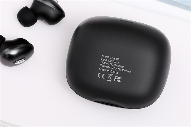 Tai nghe Bluetooth True Wireless Mozard Q7 Màu Đen