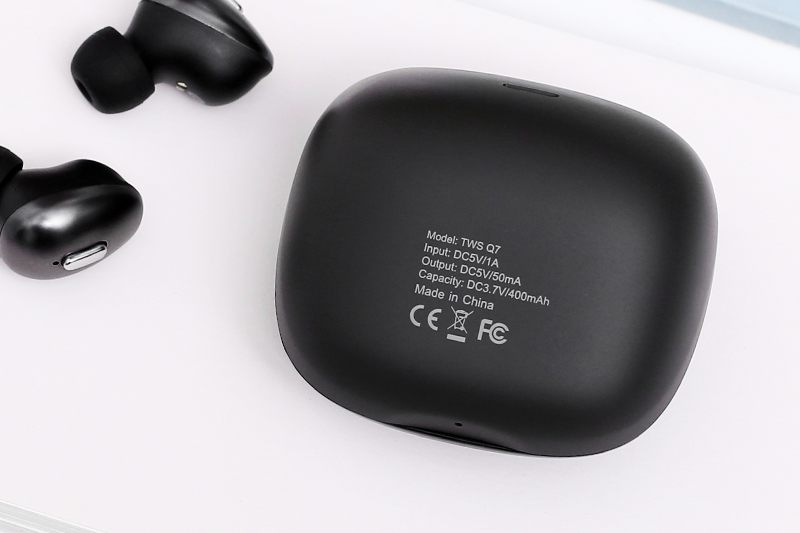 Tai nghe Bluetooth True Wireless Mozard Q7 Màu Đen