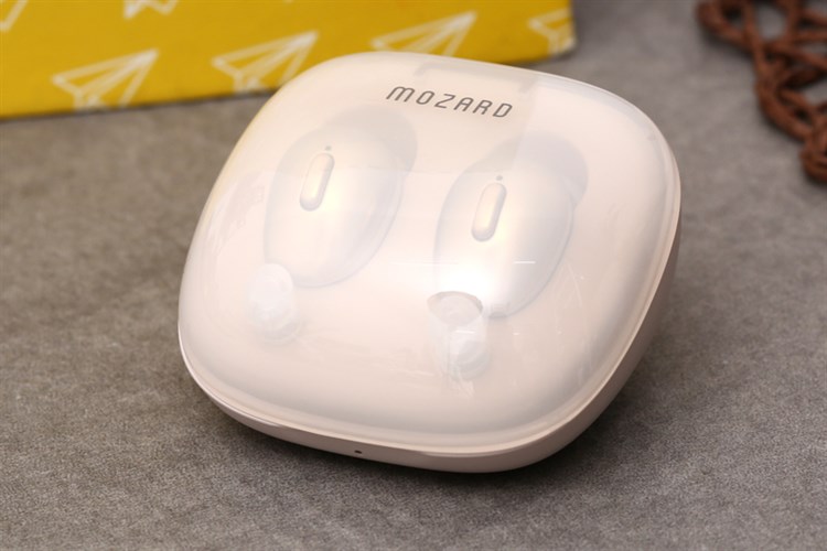 Tai nghe Bluetooth True Wireless Mozard Q7 Màu Hồng