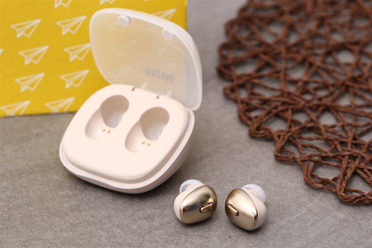 Tai nghe Bluetooth True Wireless Mozard Q7 Màu Hồng
