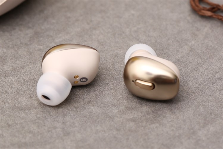 Tai nghe Bluetooth True Wireless Mozard Q7 Màu Hồng