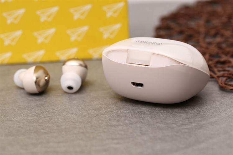 Tai nghe Bluetooth True Wireless Mozard Q7 Màu Hồng