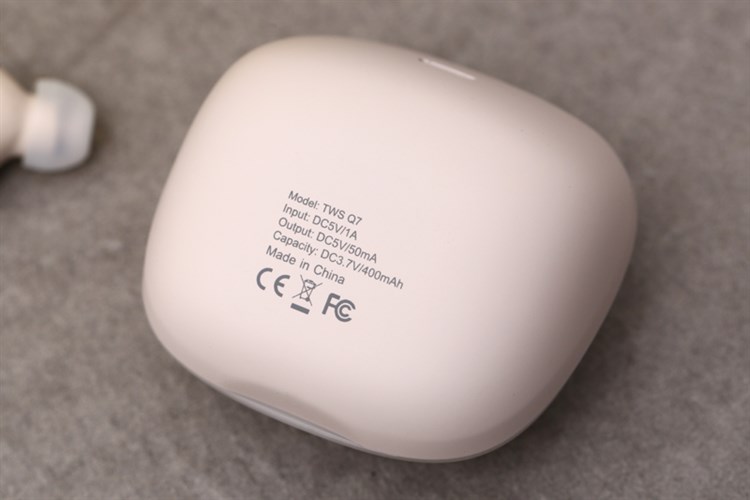 Tai nghe Bluetooth True Wireless Mozard Q7 Màu Hồng