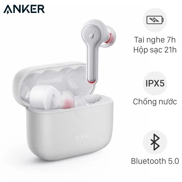 Tai nghe Bluetooth True Wireless Anker Soundcore Liberty Air 2 A3910 Xám