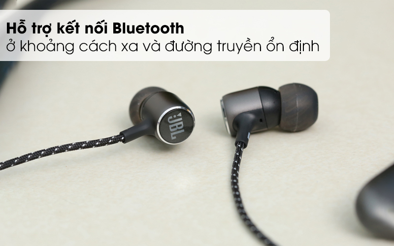Hỗ trợ kết nối Bluetooth ở khoảng cách xa và đường truyền ổn định - Tai nghe Bluetooth JBL LIVE200BTBLK Đen