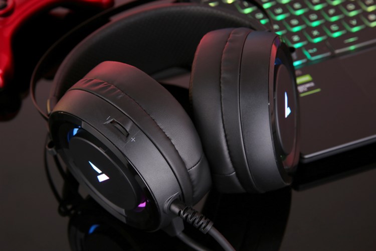 Tai nghe Chụp Tai Gaming Rapoo VH500 7.1 Màu Đen