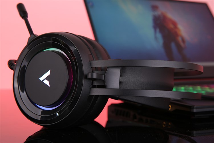 Tai nghe Chụp Tai Gaming Rapoo VH500 7.1 Màu Đen