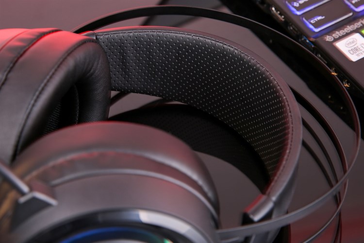 Tai nghe Chụp Tai Gaming Rapoo VH500 7.1 Màu Đen