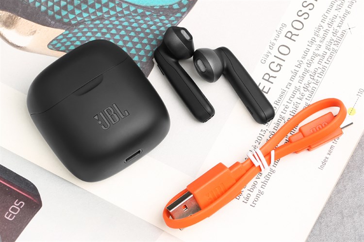 Tai nghe Bluetooth True Wireless JBL Tune 220 Màu Đen