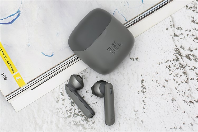 Tai nghe Bluetooth True Wireless JBL Tune 220 Màu Xám