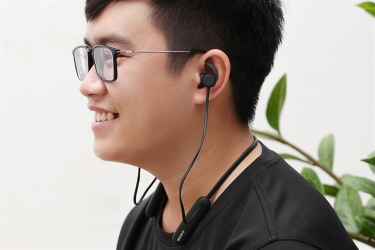 Tai nghe Bluetooth Sony Extra Bass WI-SP510/BZ E Màu Đen