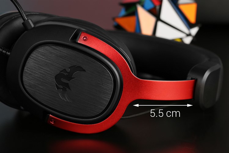 Tai nghe Chụp Tai Gaming Asus TUF H3 Màu Đen - Đỏ