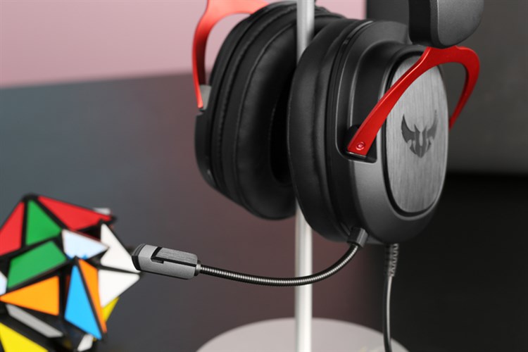 Tai nghe Chụp Tai Gaming Asus TUF H3 Màu Đen - Đỏ