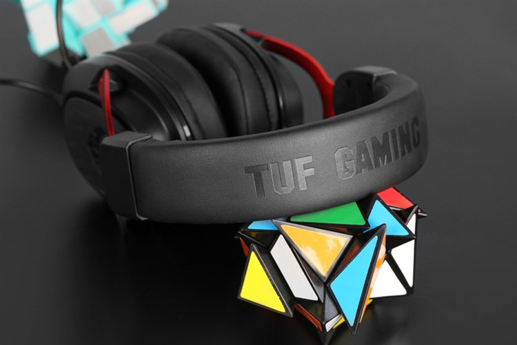 Tai nghe Chụp Tai Gaming Asus TUF H3 Màu Đen - Đỏ