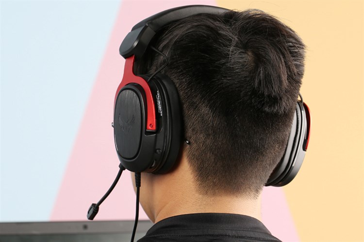 Tai nghe Chụp Tai Gaming Asus TUF H3 Màu Đen - Đỏ