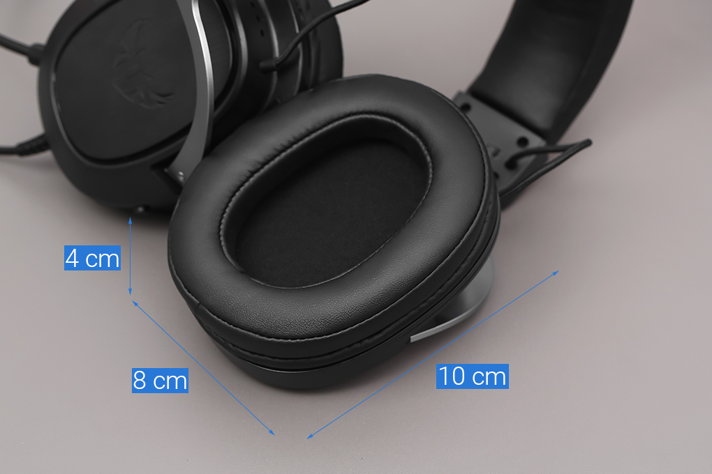 Tai nghe Chụp Tai Gaming Asus TUF H3 Màu Đen - Xám