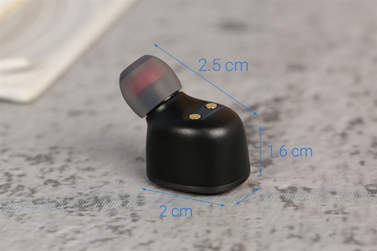 Tai nghe Bluetooth True Wireless Mozard T302A Màu Đen