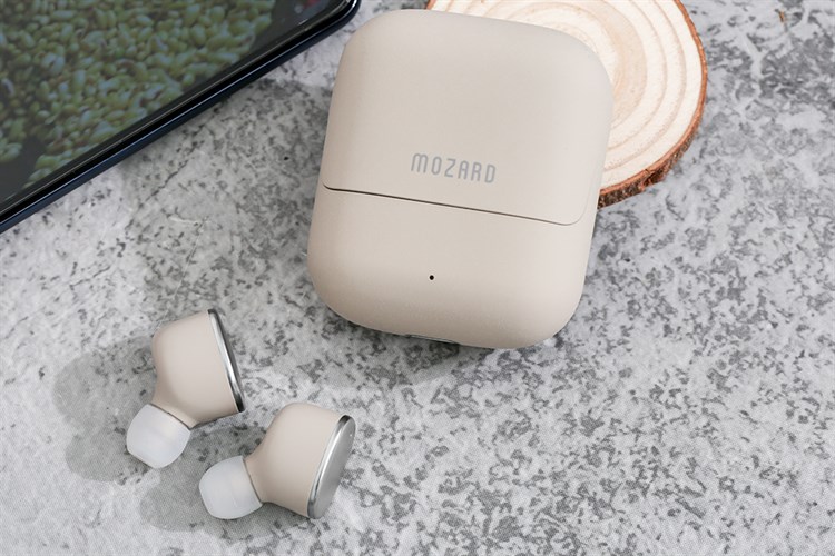 Tai nghe Bluetooth True Wireless Mozard T302A Màu Nâu