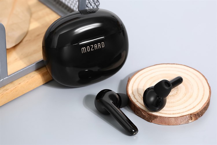 Tai nghe Bluetooth True Wireless Mozard AT15 Màu Đen