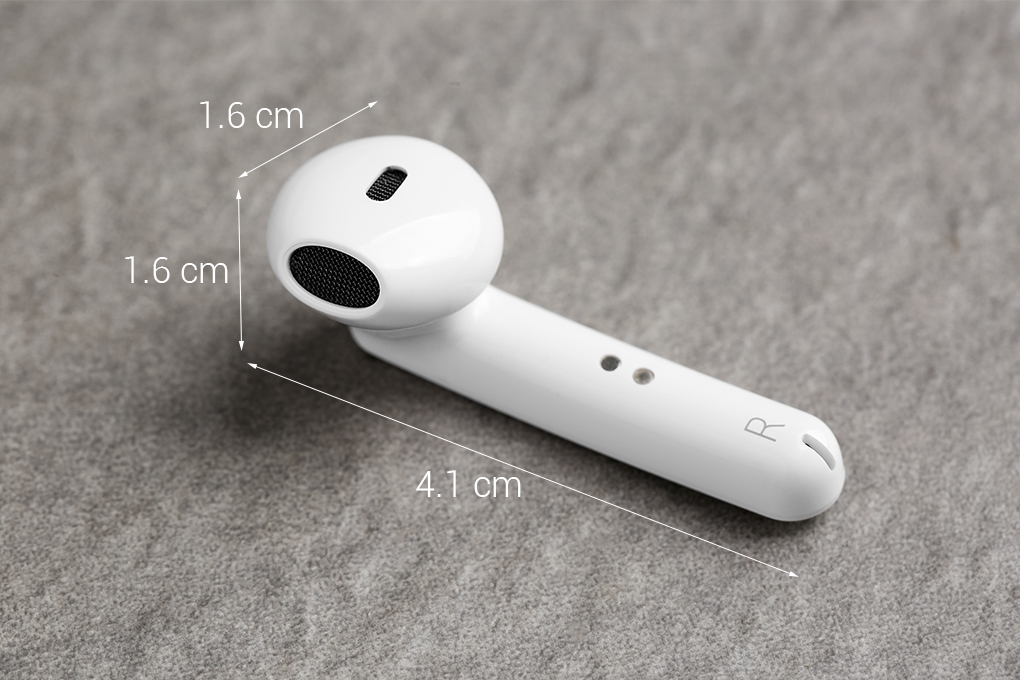 Tai nghe Bluetooth True Wireless Mozard DT19 Trắng Màu Trắng