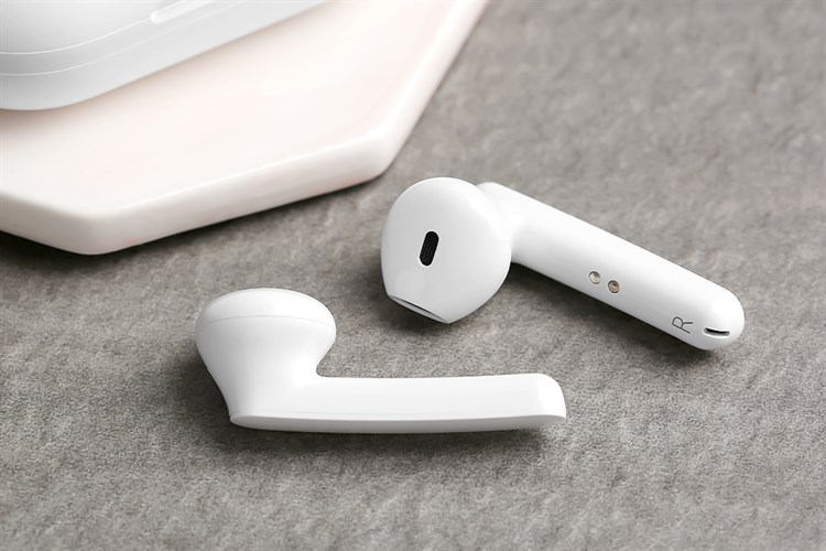 Tai nghe Bluetooth True Wireless Mozard DT19 Trắng Màu Trắng