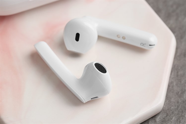 Tai nghe Bluetooth True Wireless Mozard DT19 Trắng Màu Trắng