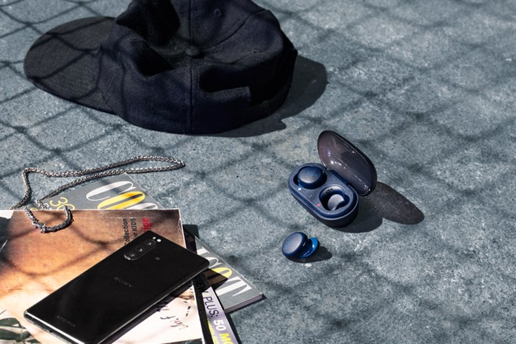 Tai nghe Bluetooth Sony Extra Bass True Wireless WF-XB700 Màu Xanh Dương