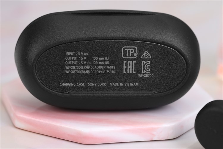 Tai nghe Bluetooth Sony Extra Bass True Wireless WF-XB700 Màu Đen