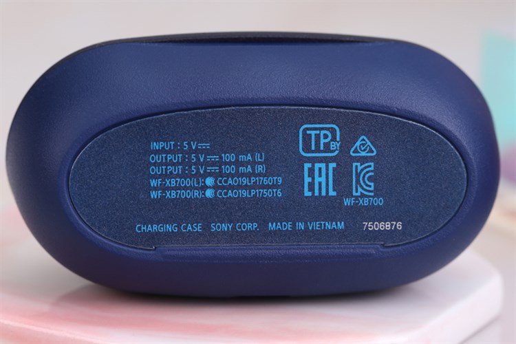 Tai nghe Bluetooth Sony Extra Bass True Wireless WF-XB700 Màu Xanh Dương